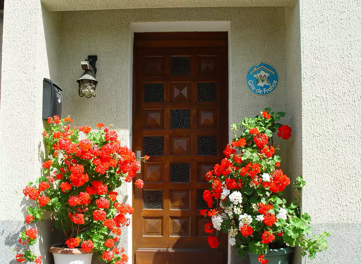Entrée d’un gîte