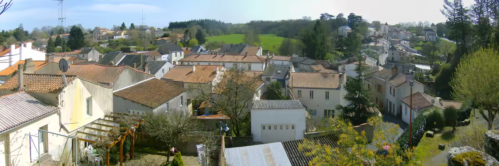 Rocheservière, vue sur le centre-ville